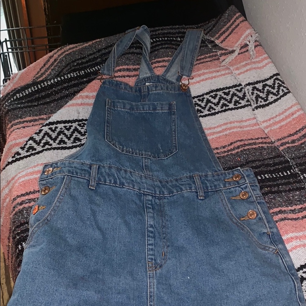 overall skirt forever 21